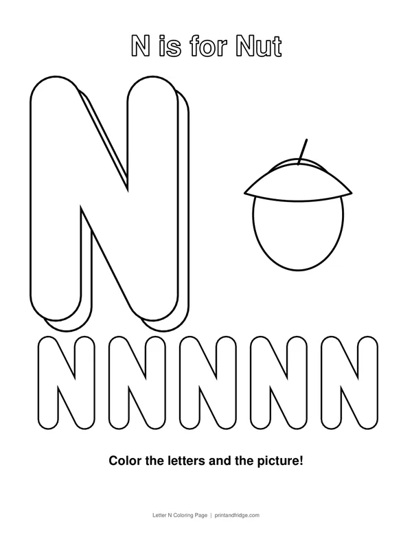 Alphabet Coloring Pages