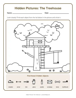 Hidden Pictures: The Treehouse