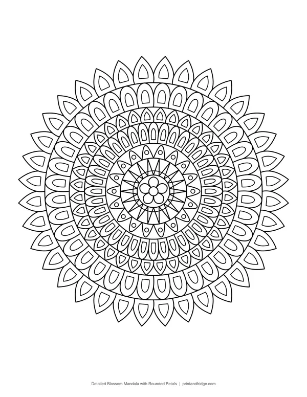 Mandala Coloring Pages