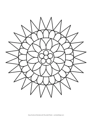 Mandala Coloring Pages