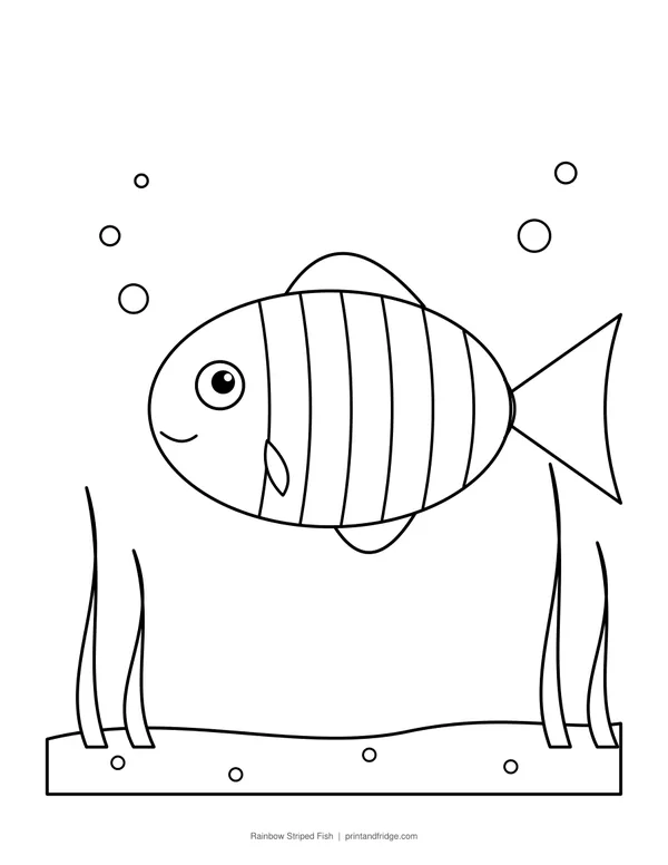 Rainbow Coloring Pages