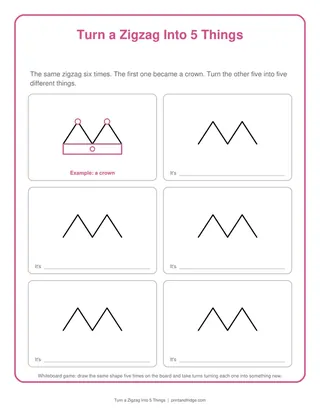 Turn a Zigzag Into 5 Things
