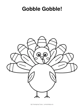 Big Thanksgiving Turkey