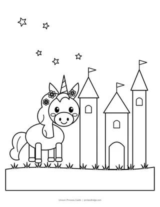 Unicorn Princess Castle