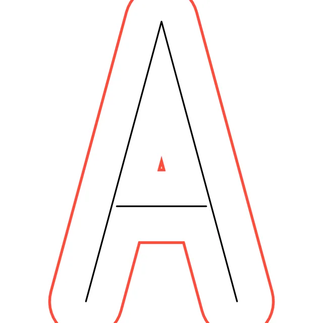 bubble letters, step 2