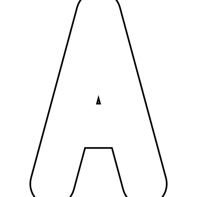 bubble letters, step 3