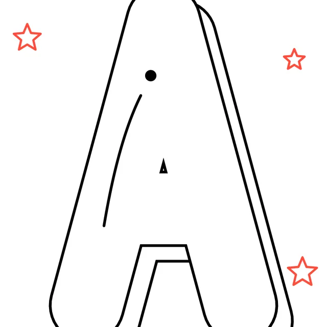 bubble letters, step 6