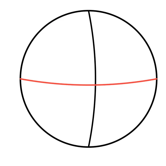 basketball drawing, step 3