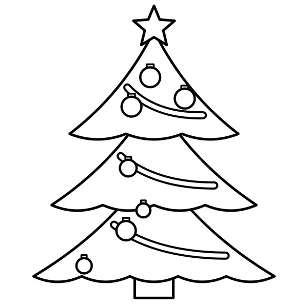 christmas tree drawing